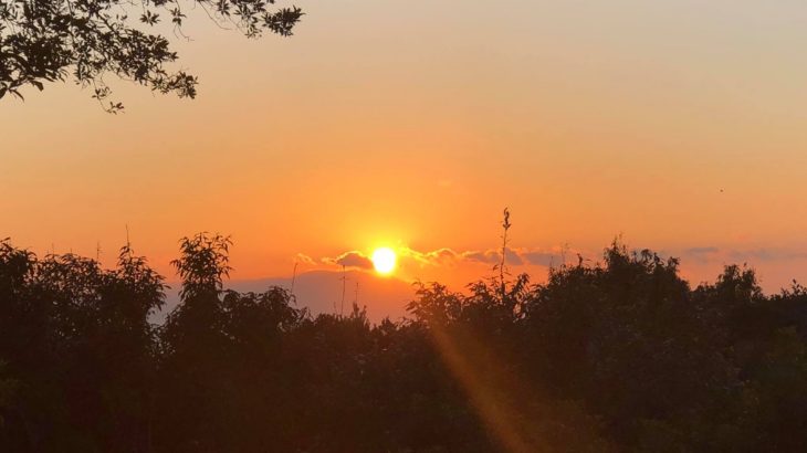 2018 sunrise on New Year’s Day
