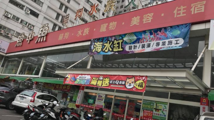 JPD Taiwan Mr.Hollis Mr.Brian had Sales training at 魚中魚 水族.