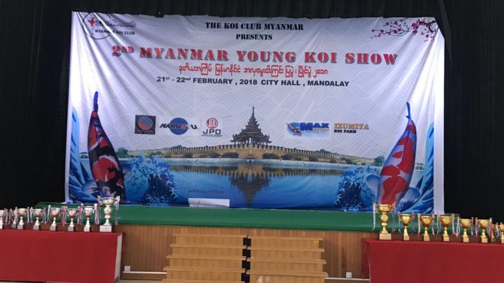 2018 2nd Myanmar Young Koi Show