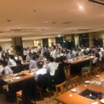 Dinner with customers and business partners in south part of Japan Fukuoka prefecture.