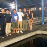 Tomodachi koi farm visit last midnight.