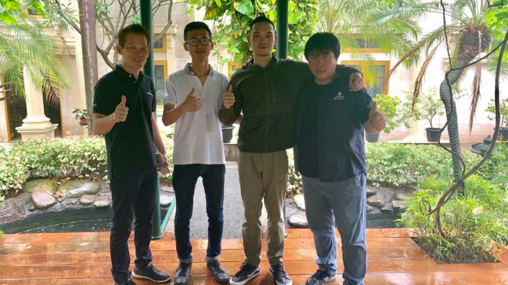 BEN’S KOI visit on Indonesia Jakarta city.