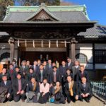 2019年1月7日 中山法華経寺にて初詣