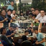 Happy dinner with Bangsean Koi Show organizer on May 11 2019.