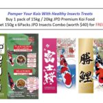 Singapore JPD authorized koi dealer Marugen Koi farm are having sales promotion as below.