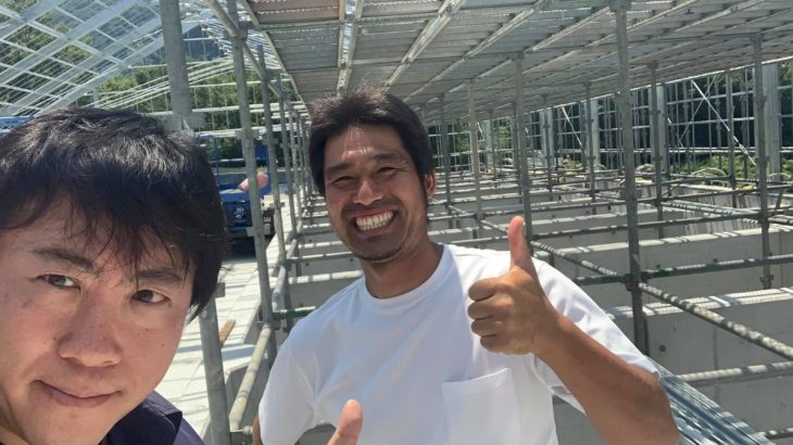 Omosako koi farm visit on August 2 2019.