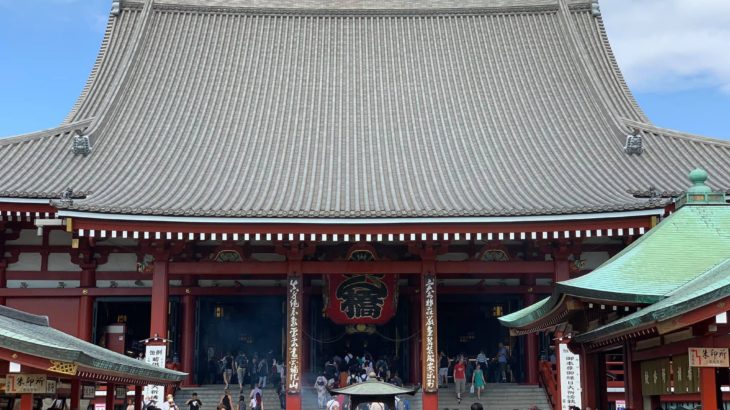 Visit to Asakusa Temple “浅草寺 Sensoji