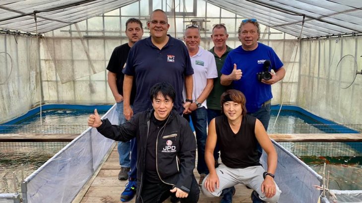 Koda koi farm visit on October 13 2019.