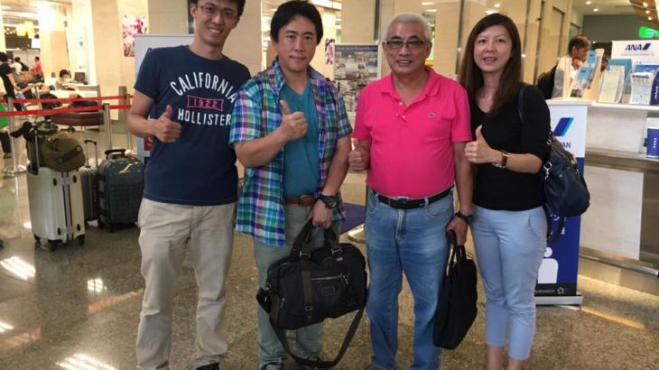 台灣JPD夥伴Hollis 和Brian，我們長期合作至今已有30多年，台日2個世代的企業，能緊密保持長期合作關係，我很珍惜有這段不易的情感。