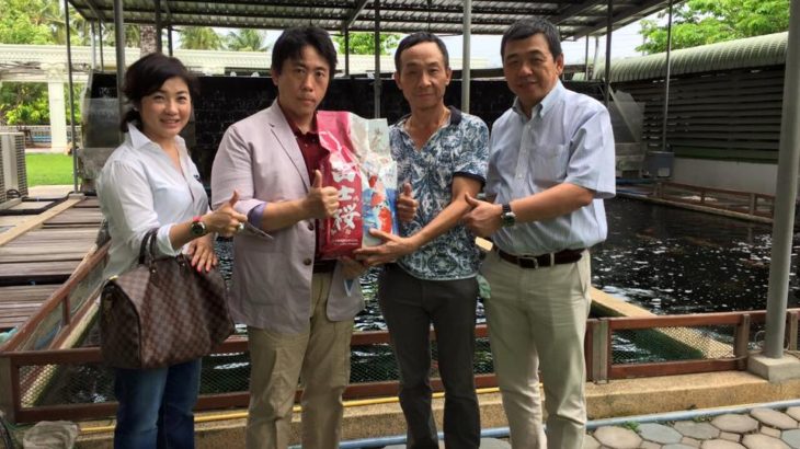 Thailand high end koi hobbyist Mr.Phaisal Saetang