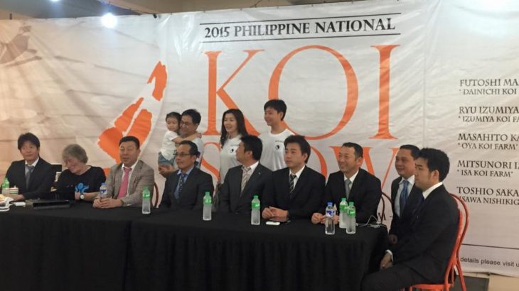 2015 Philippine National koi Show It was a nice to visit.