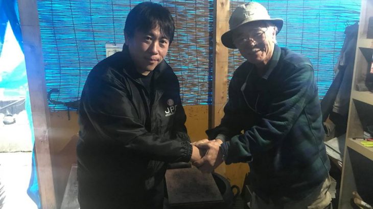 Inamoto koi farm visit Toyama prefecture.