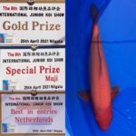 The 8th International Junior Koi show 2021 on 24-25 April