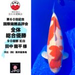 全日本愛鱗会第60回記念国際錦鯉品評会 全体総合優勝