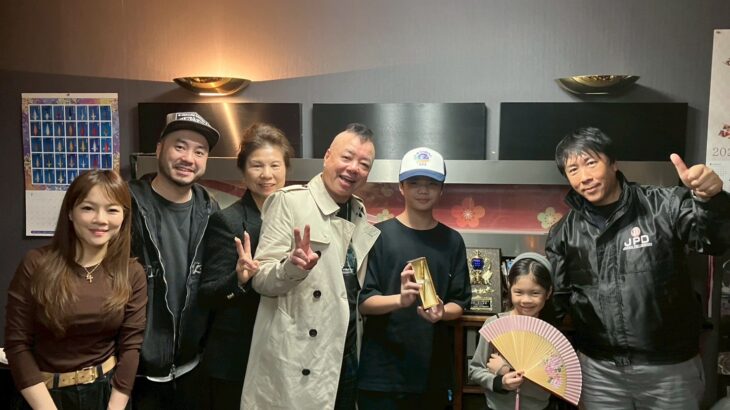 カーキーアクアリウムのテニー社長一家がJPDに来てくれました！