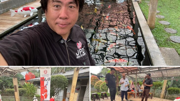 One of the my koi friend who’s Mr.Congratulations.