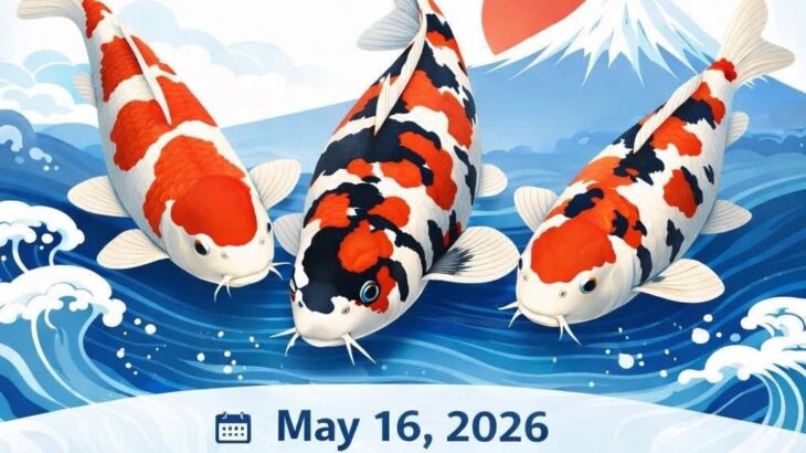 第4回 Sea Side Aquatics 錦鯉品評会（アメリカ・カリフォルニア州）